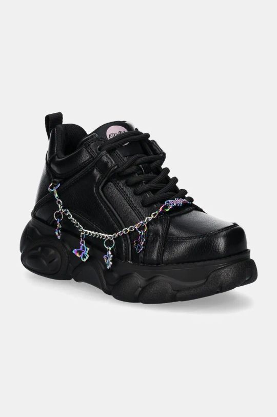 Buffalo sneakersy Cld Corin Chain Butterfly Planet friendly czarny 1636209.BLK