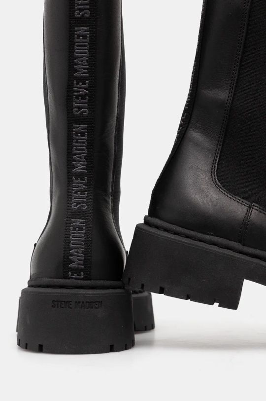 Steve Madden sztyblety skórzane Ginny czarny SM11003332.017