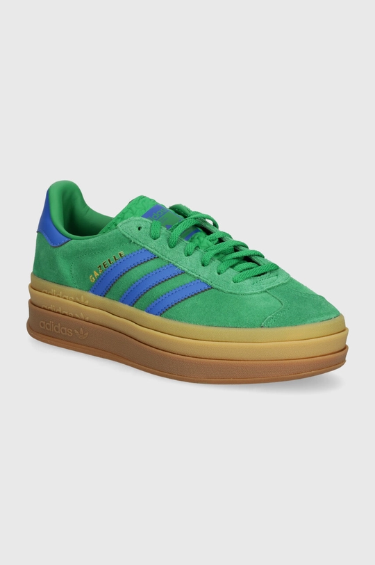 Αθλητικά adidas Originals Gazelle Bold W απομίμηση λείου δέρματος πράσινο IE1370