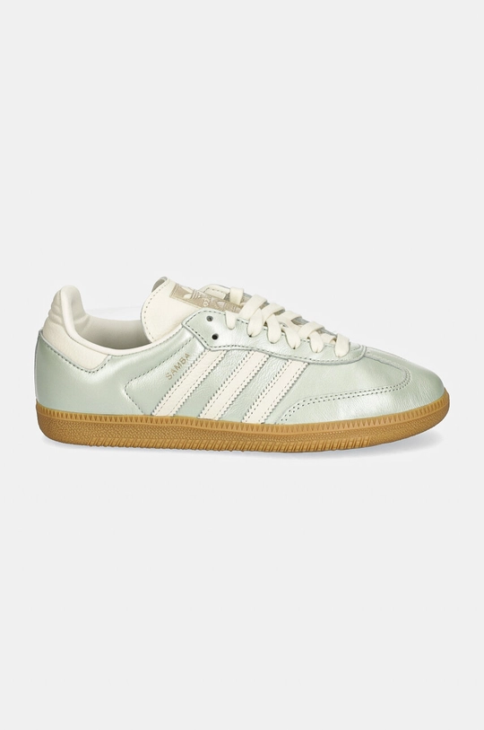 adidas Originals sneakersy skórzane Samba OG W IG1965 turkusowy AW24