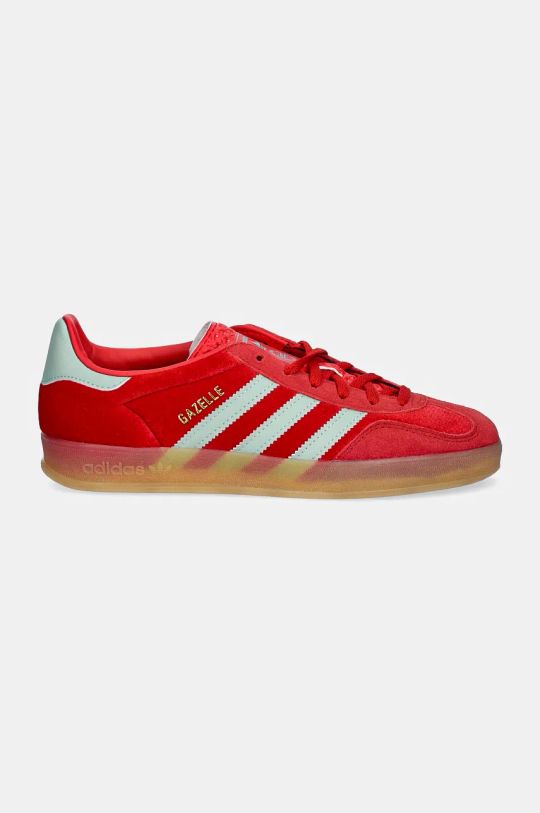 adidas Gazelle Indoor Better Scarlet Hazy Green IG6786 red AW24