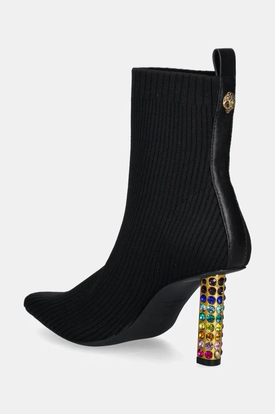 Obuv Členkové topánky Kurt Geiger London Mayfair Knit Ankle Boot 3438905609.BLACKCOMB čierna