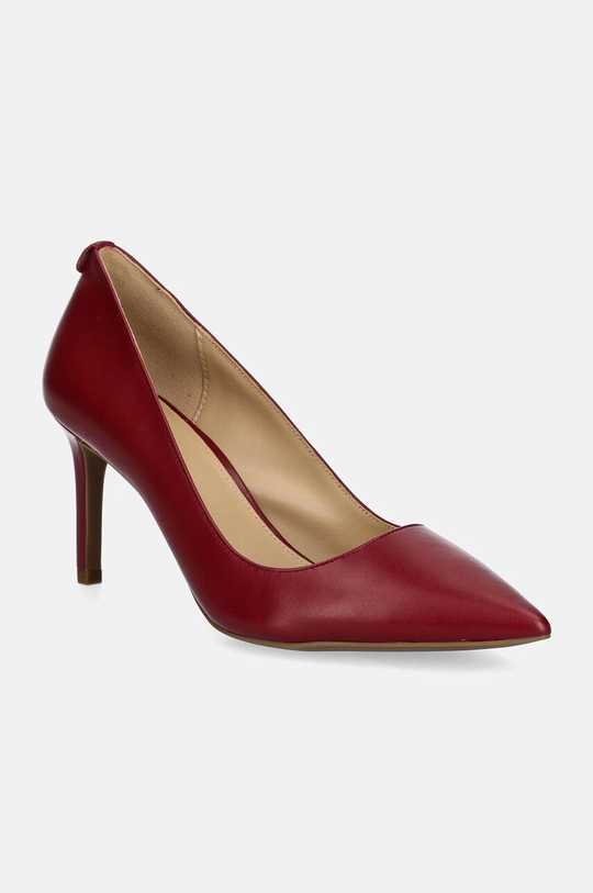 MICHAEL Michael Kors stilettos de piele Alina subțire burgundia 40F2HNMP2L.609