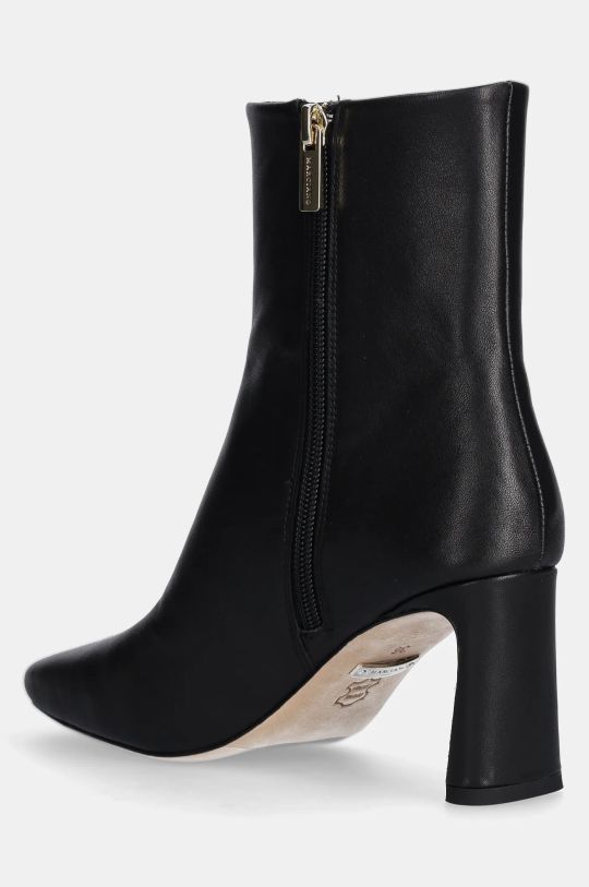 Obuwie Marciano Guess botki skórzane BOOTIE EMBELLISHMENT 4BGZ27.7103A.JBLK czarny