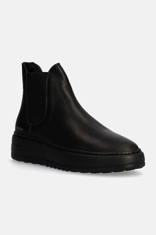 Copenhagen ghete chelsea de piele 5-8 cm negru CPH91