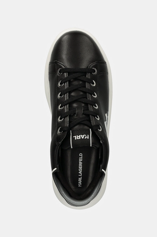 Karl Lagerfeld sneakers din piele KAPRI negru KL62524T.000