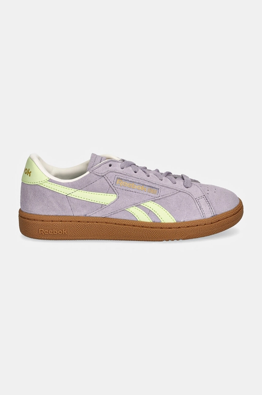 Σουέτ αθλητικά παπούτσια Reebok Classic Club C Grounds Uk 100207963 μωβ AW24