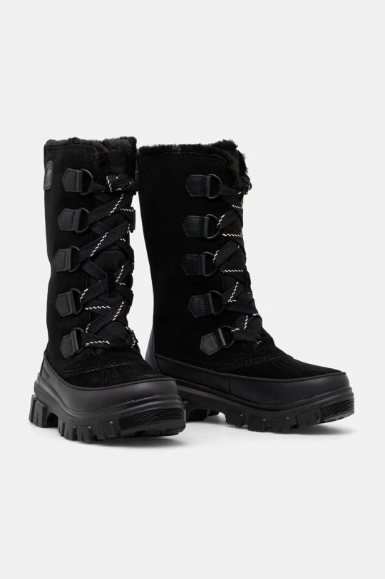 Обувки Кожени апрески Sorel TORINO V TALL WP OUTDRY 2106691010 черен