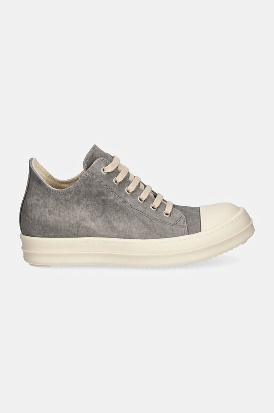 Πάνινα παπούτσια Rick Owens Low Sneaks DS02D2802.SCF γκρί AW24