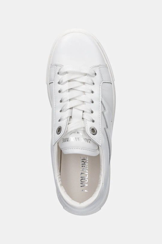 ZADIG&VOLTAIRE sneakers in pelle La Flash bianco SWSN00426