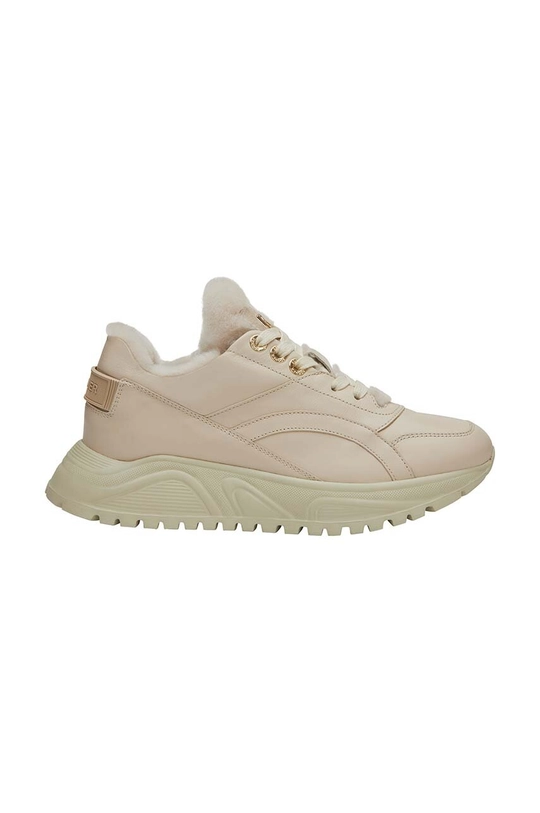 Bogner sneakers in pelle MALAGA platform beige 22441153