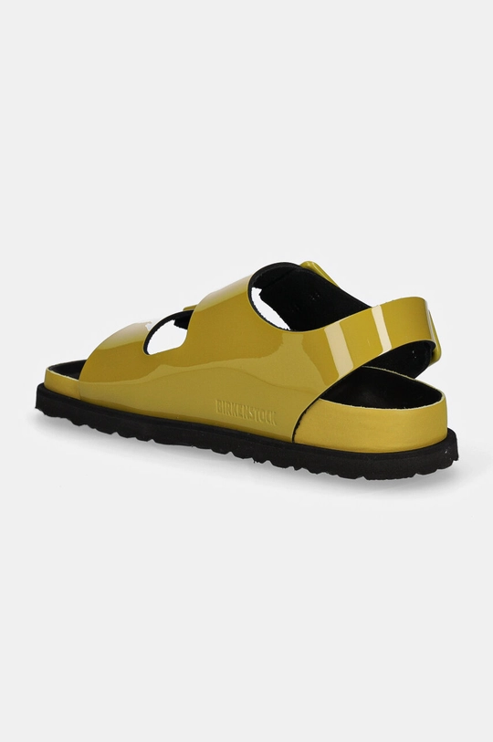 Obuv Kožené sandále Birkenstock 1774 Milano Shiny Patent Leather 1028712 zelená