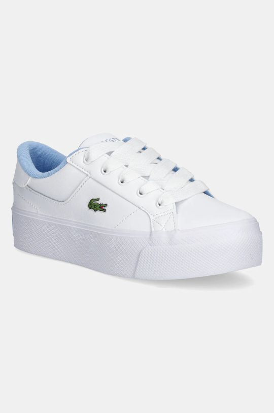 Superge Lacoste ZIANE PLATFORM LEATHER Sintetični bela 48CFA0004