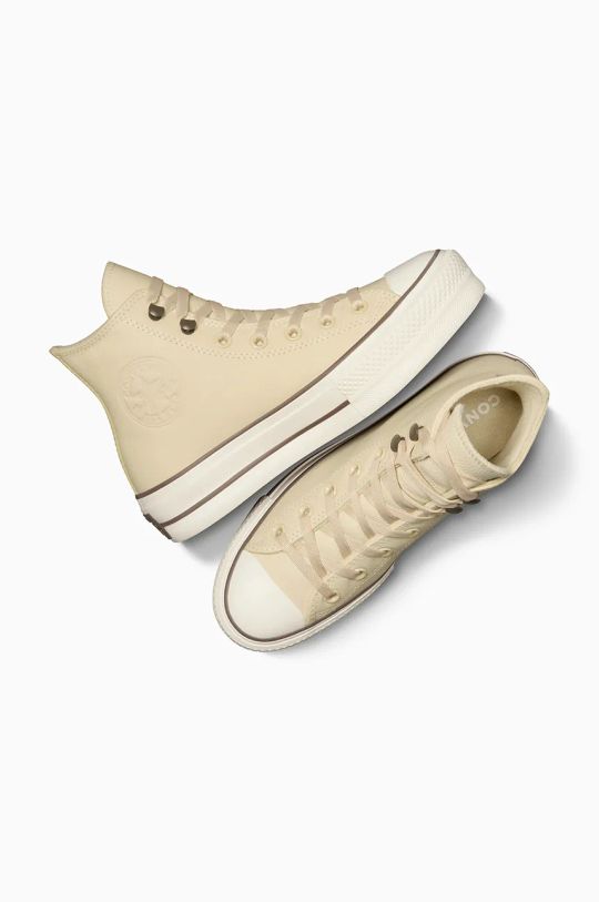 Δερμάτινα ελαφριά παπούτσια Converse Chuck Taylor All Star Lift A11158C