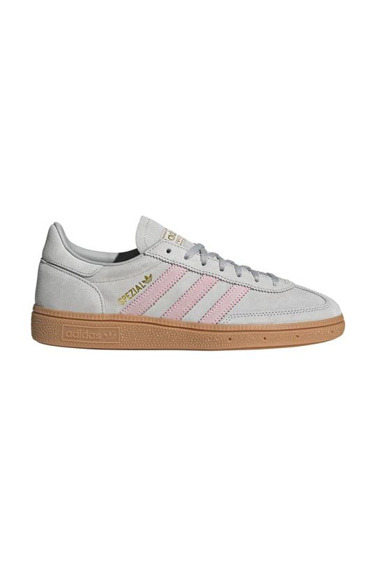 Замшеві кросівки adidas Originals HANDBALL SPEZIAL пласка сірий JR3083