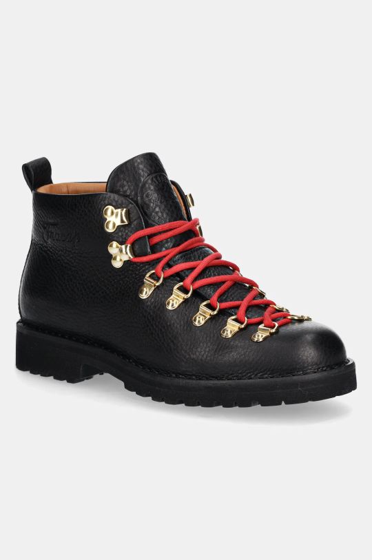 Fracap botki skórzane Magnifico nieocieplane czarny MAGNIFICO.M120.BLK