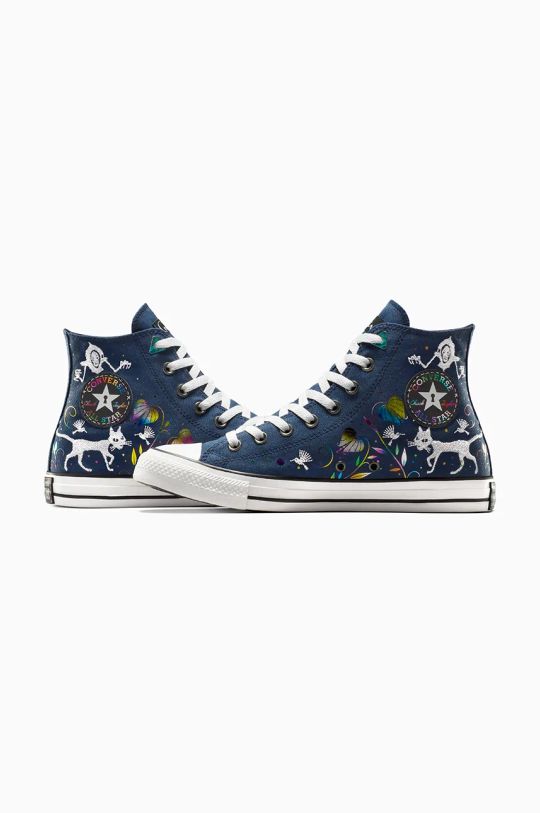 Obuwie Converse trampki Converse x Coraline Chuck Taylor All Star A12506C granatowy