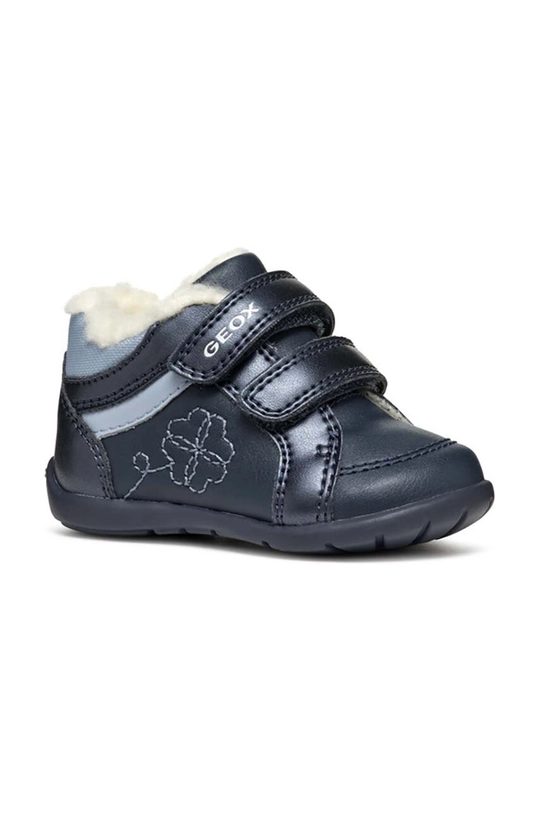 Geox scarpe invernali bambini ELTHAN finta pelle fiore blu navy B461QA.054AJ.