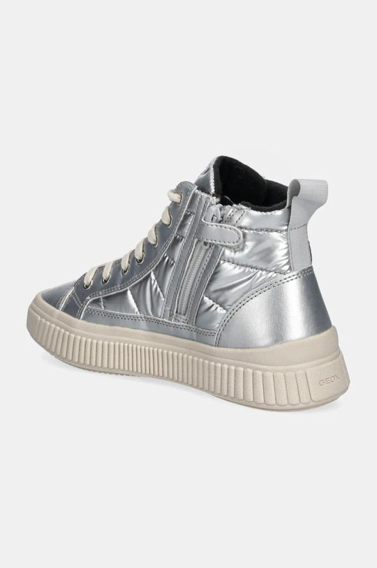 DÍVKA Dětské sneakers boty Geox LAQUINNY J46M3C.0LVNF.36.39 stříbrná