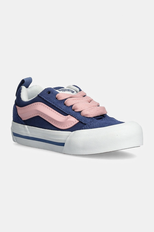 Vans scarpe da ginnastica bambini Knu Skool pelle scamosciata blu VN000CYU5TU1