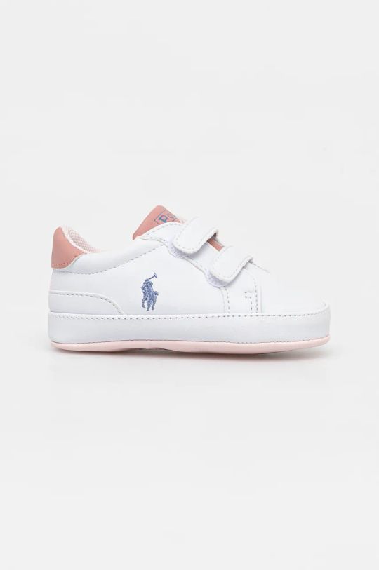 Dětské sneakers boty Polo Ralph Lauren HERITAGE COURT II EZ LAYETTE RL00989110 bílá AW24