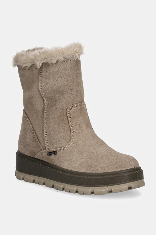 Primigi scarpe invernali in pelle scamosciata bambino/a isolamento sintetico beige 6869711.27.30