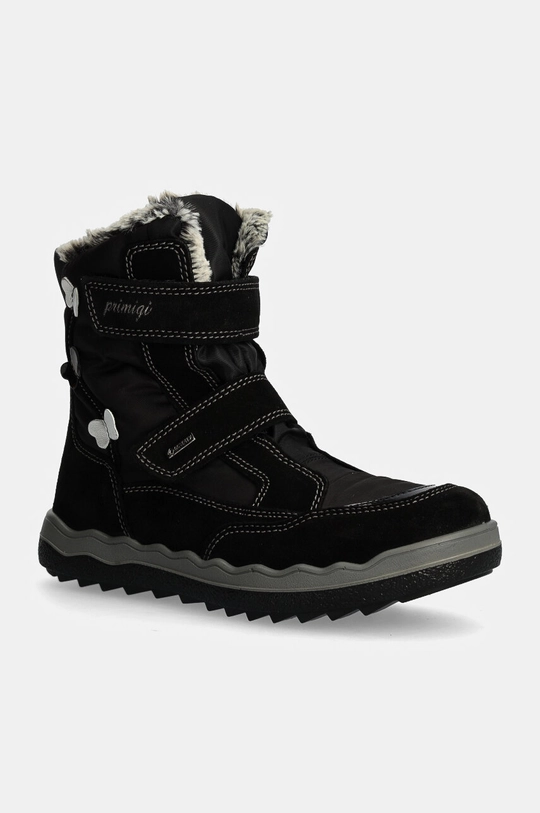 Primigi scarpe invernali bambini pelle scamosciata nero 6880333.36.38