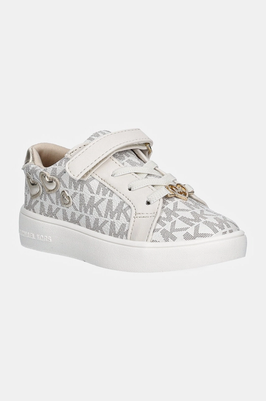 Michael Kors scarpe da ginnastica per bambini JEM KEHLANI PS finta pelle fiore oro MK101051