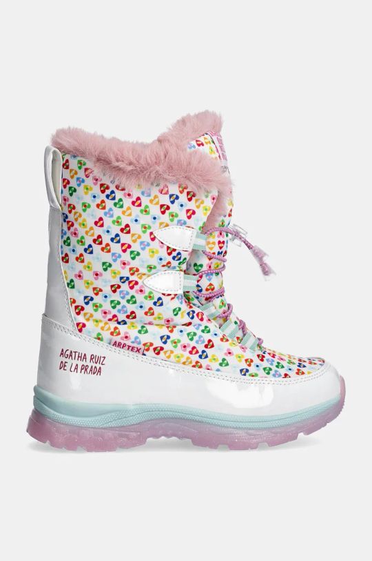 Agatha Ruiz de la Prada śniegowce dziecięce 241992.28.34 biały AW24