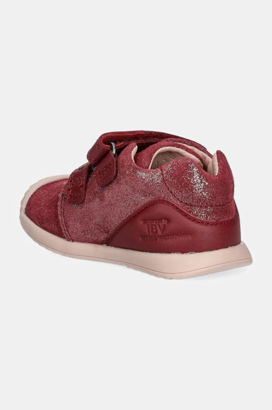 BIMBA Biomecanics scarpe basse in pelle scamosciata bambini 241107 granata