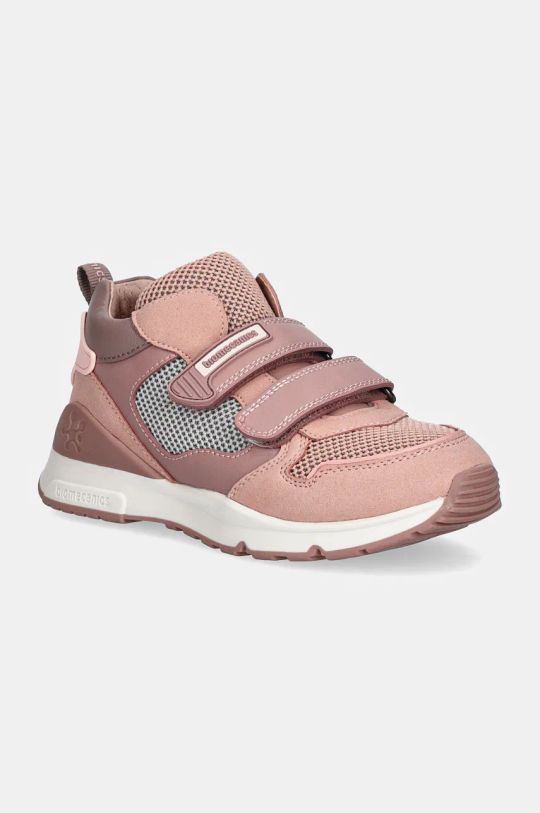 Biomecanics scarpe da ginnastica per bambini pelle scamosciata rosa 241241.G.28.34