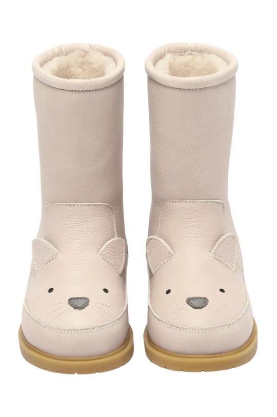 BIMBA Donsje scarpe invernali in pelle bambino/a Wadudu Classic Boots Cat 2022020.29.33 rosa