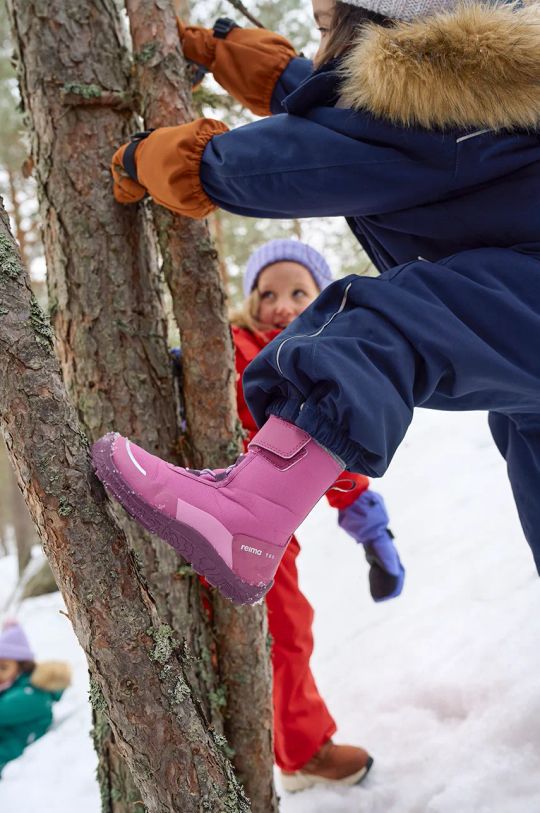 Reima buty zimowe dziecięce Talvella Kids różowy 5400150A.G.9BYH