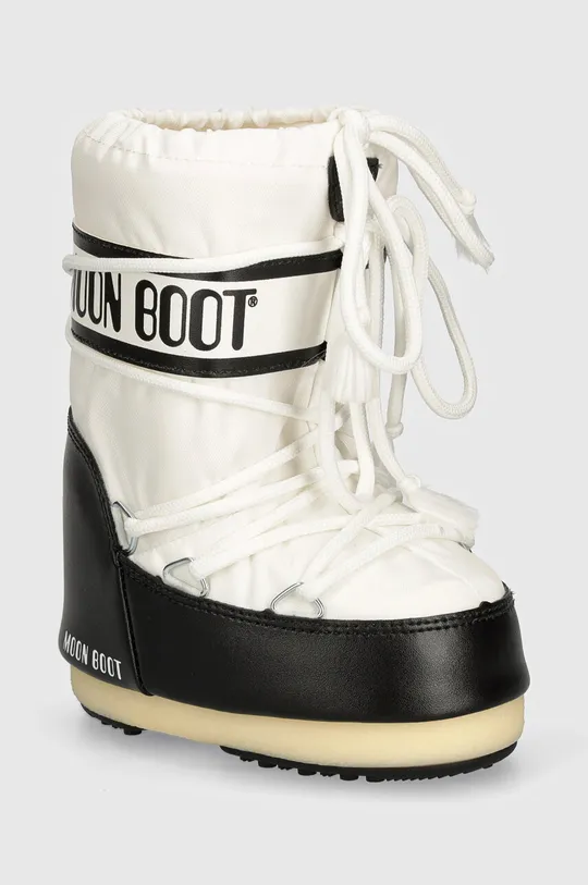 Дитячі чоботи Moon Boot ICON NYLON злегка утеплена білий 80D1400440