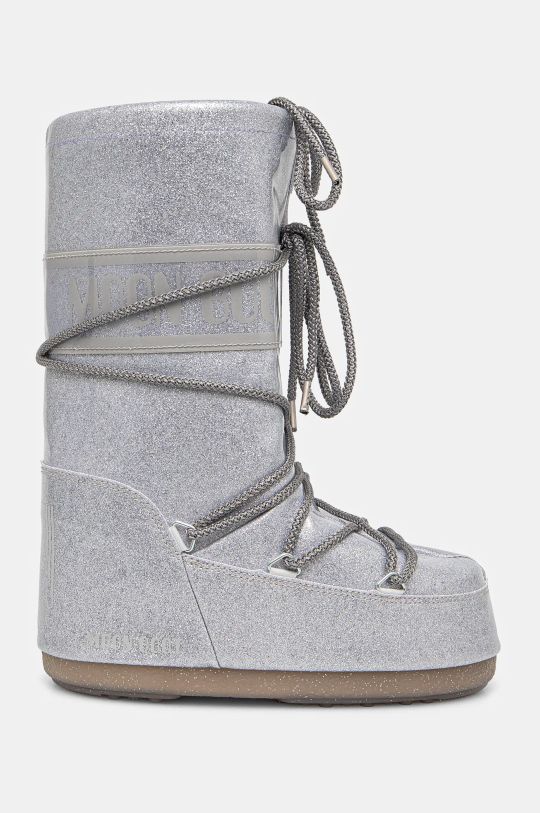 Moon Boot śniegowce dziecięce ICON GLITTER 80D1402850 srebrny AW24