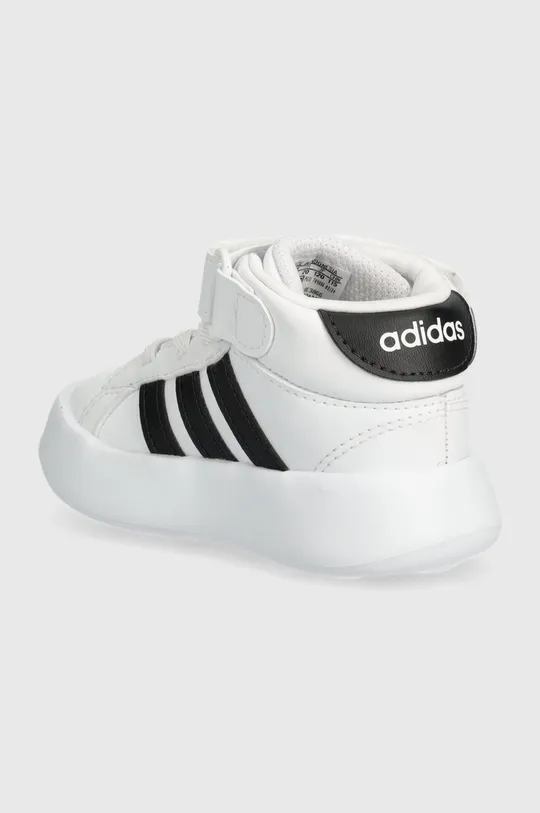 adidas sneakersy dziecięce GRAND COURT MID Cholewka: Materiał syntetyczny, Wnętrze: Materiał tekstylny, Podeszwa: Materiał syntetyczny