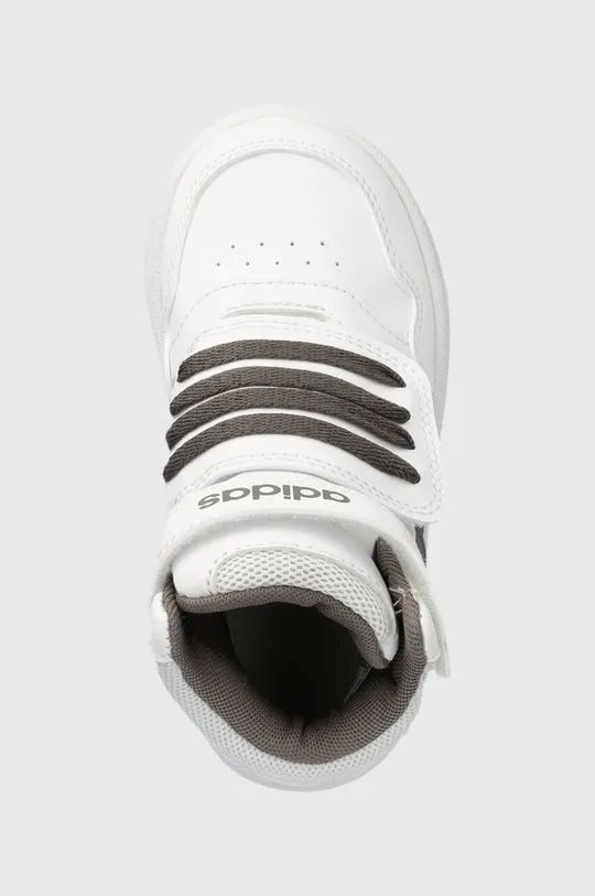 білий Дитячі кросівки adidas Originals HOOPS MID 3.0 AC