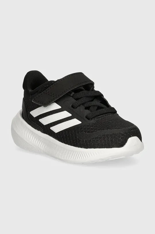 adidas scarpe da ginnastica per bambini RUNFALCON 5 EL tessile nero IE8598