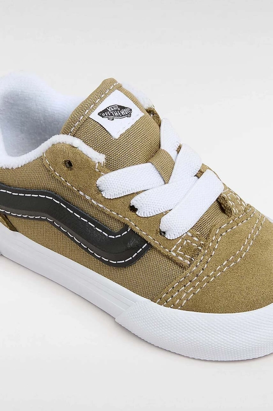 Fiú Vans gyerek sportcipő Knu Skool Elastic Lace VN000D0KBIQ1 zöld