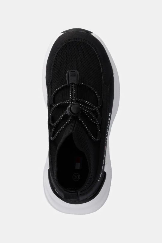 Tommy Hilfiger sneakers pentru copii negru T3X9.33670.30.34