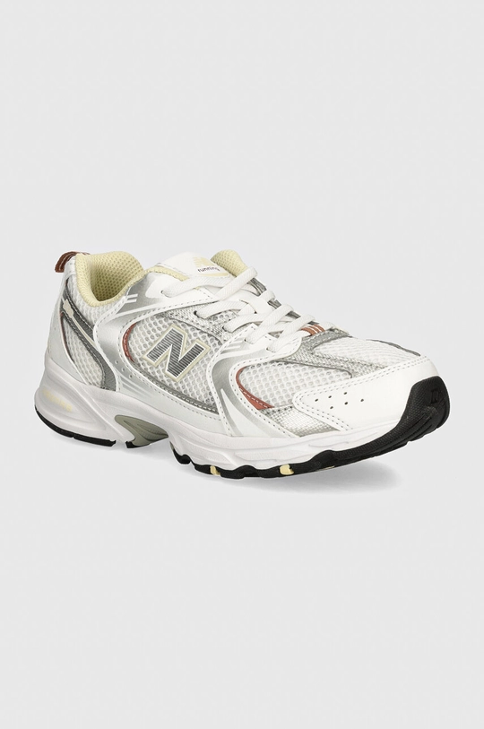 New Balance scarpe da ginnastica per bambini 530 tessile bianco PZ530GA