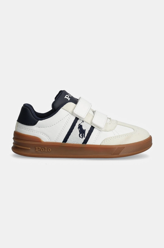 Παιδικά αθλητικά παπούτσια Polo Ralph Lauren HERITAGE COURT III EZ T-TOE RL01257100 λευκό AW24