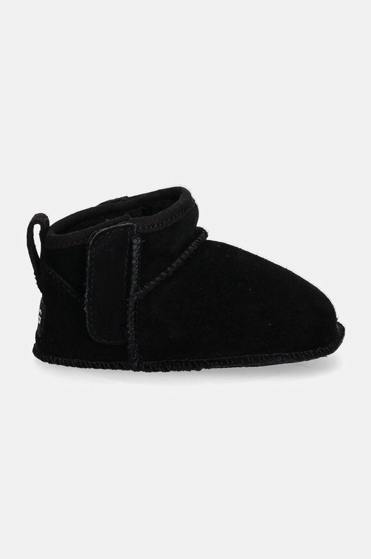 Semišové topánky pre bábätká UGG BABY CLASSIC ULTRA MINI 1157690I čierna AW24