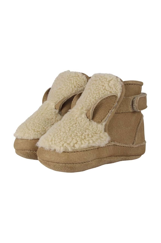 Donsje pantofi pentru bebelusi Richy Booties Alpaca 1033806. bej AW24