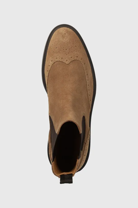 Замшеві черевики BOSS Calev Халяви: Текстильний матеріал, Замша Внутрішня частина: Натуральна шкіра Підошва: Синтетичний матеріал