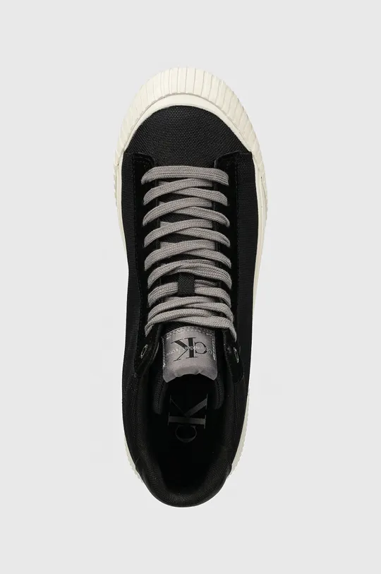μαύρο Πάνινα παπούτσια Calvin Klein Jeans SKATER VULC MID MTR