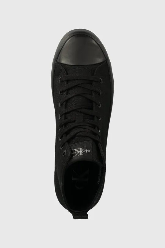 μαύρο Πάνινα παπούτσια Calvin Klein Jeans LUGGED HYBRID HIGH LACEUP MTR