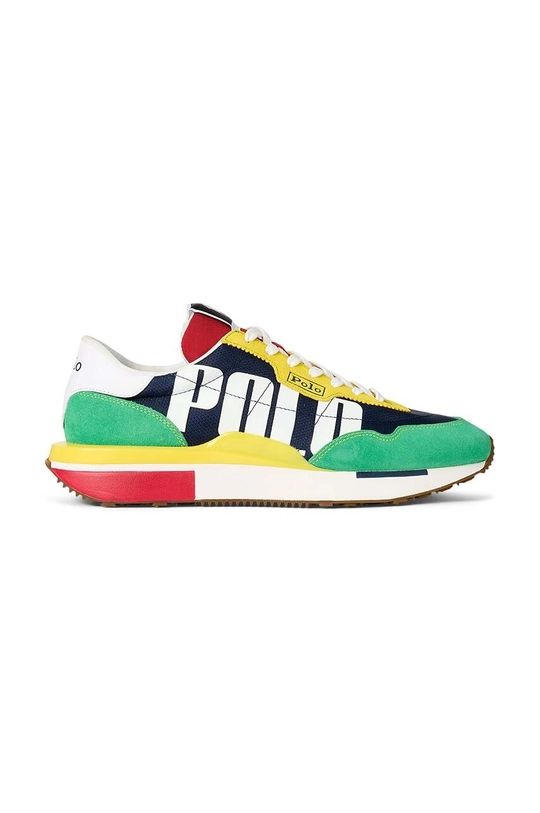 Polo Ralph Lauren sneakers Train 89Polo pelle scamosciata multicolore 809945262002.410