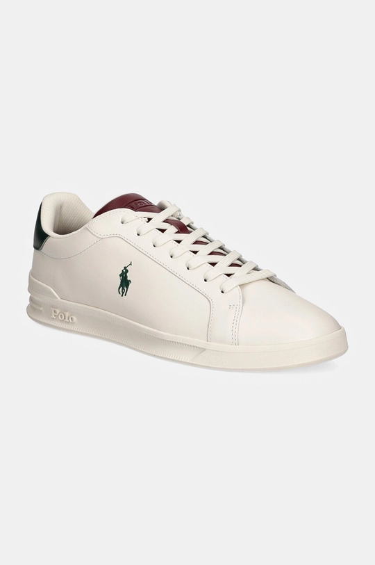 Кожаные кроссовки Polo Ralph Lauren Hrt Ct II низкая белый 809949791001.999