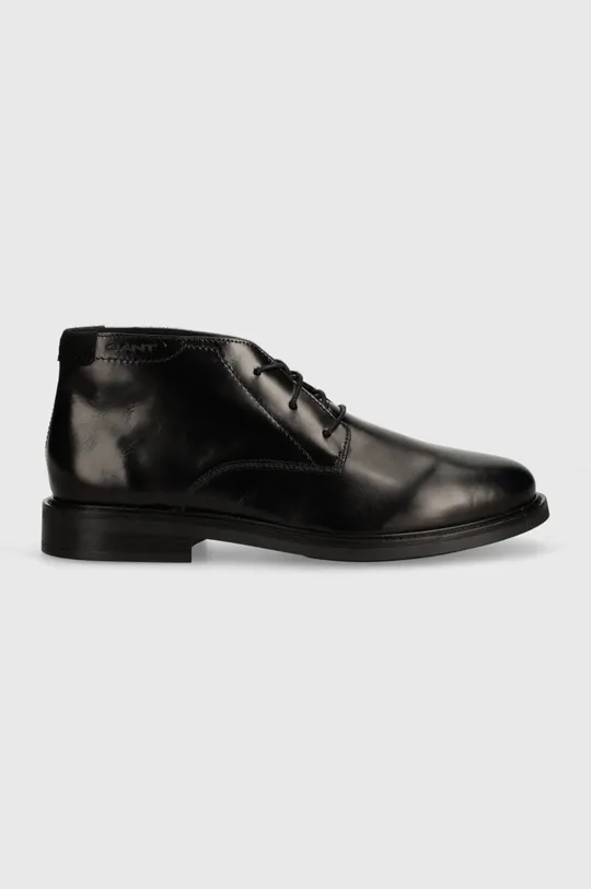 Δερμάτινα παπούτσια Gant St Fairkon μαύρο